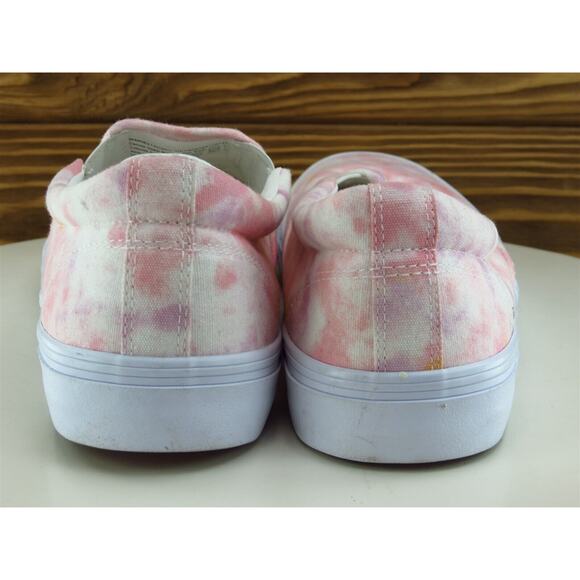 No Boundaries Size 9.5 Loafer Pink Fabric Medium Slip On‎ Women - Picture 7 of 11